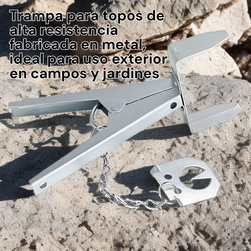 Trampa metálica para topos Jinglong para campo, envío gratuito, trampa para ratones de Hebei