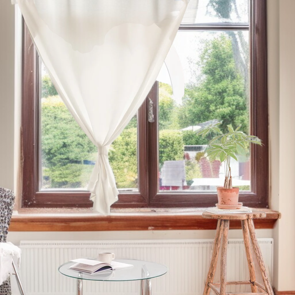 침실 펀치 프리로 올 차광 커튼 접착식 햇빛가리개 자체 접착 발코니 창문 차광막