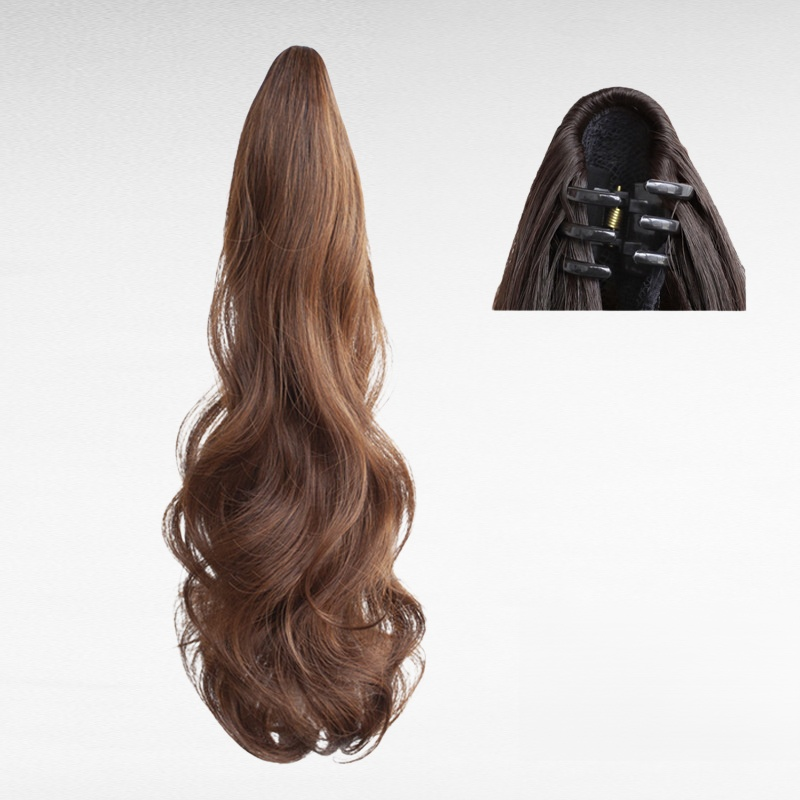 웨이브 포니테일 가발 