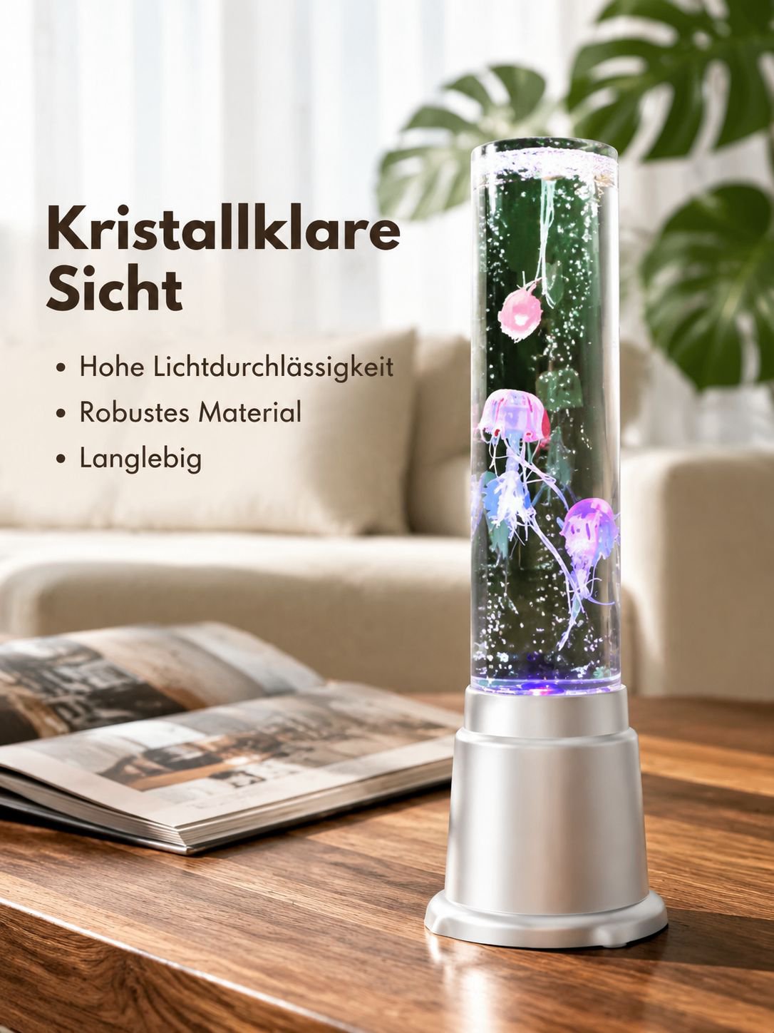 Moderne LED Blasen-Säulenlampe für Büro oder Zuhause