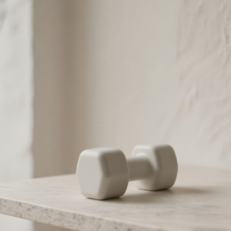 사각 미끄럼방지 덤벨 4kg 세트 전면 사진