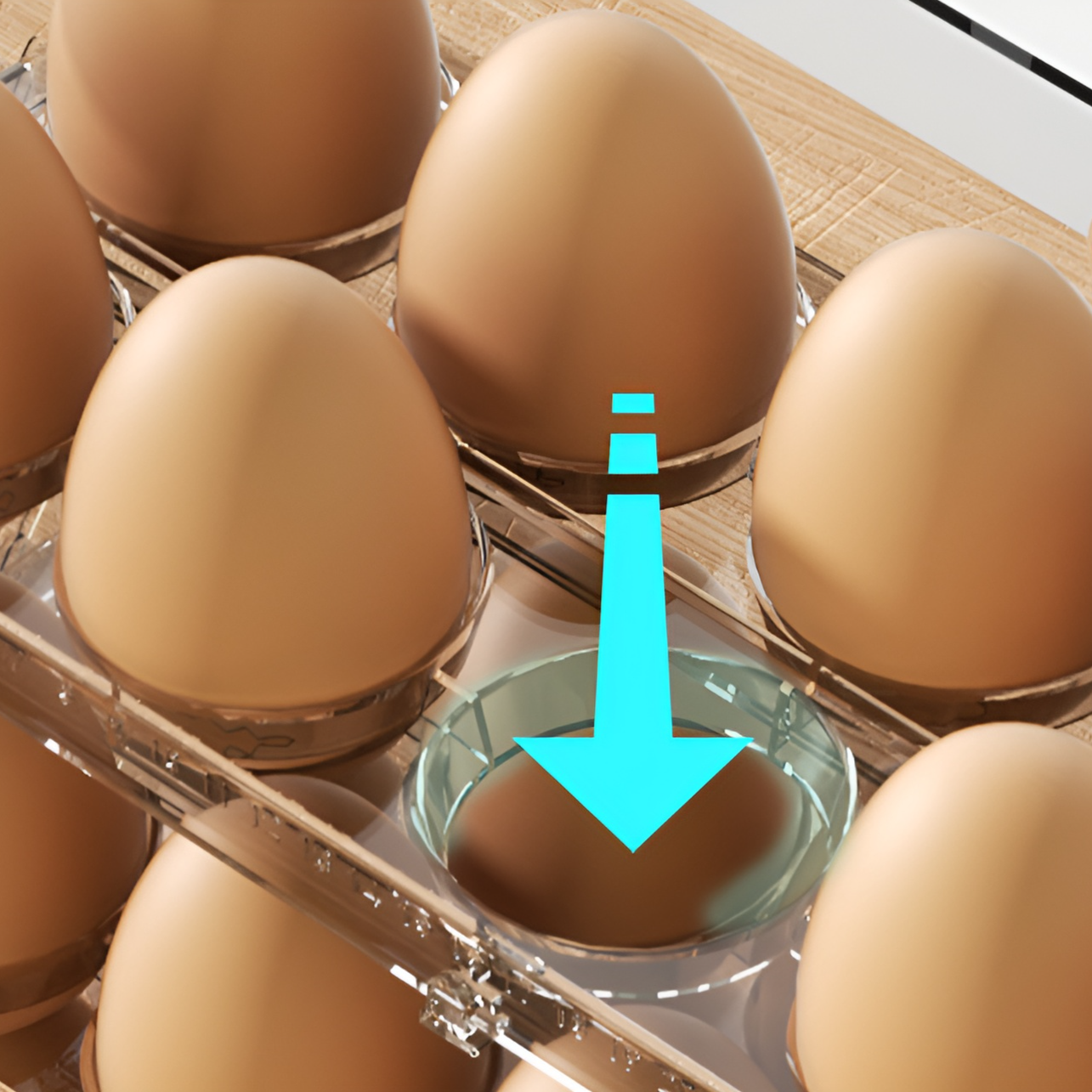 Layered Egg Tray for Fridge