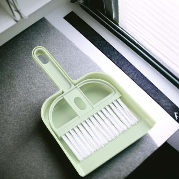 家庭用小型ほうき・ちりとりセット 寝室の掃除用具 ゴミすくい卓上掃除小型スイーパーちりとりセット