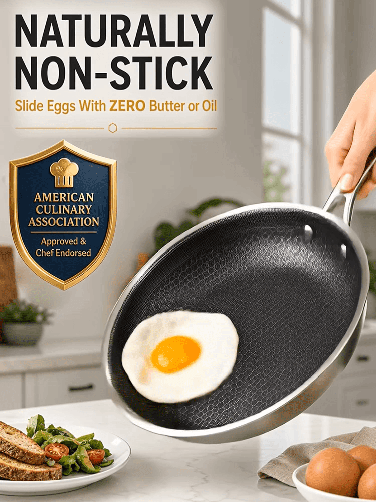 Household steak frying pan