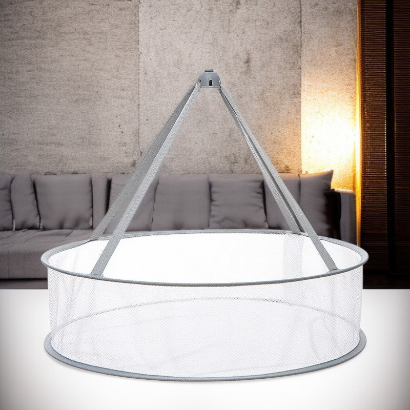 ราวตากผ้าแบบพับได้ ตาข่ายระบายอากาศสำหรับตากผ้า