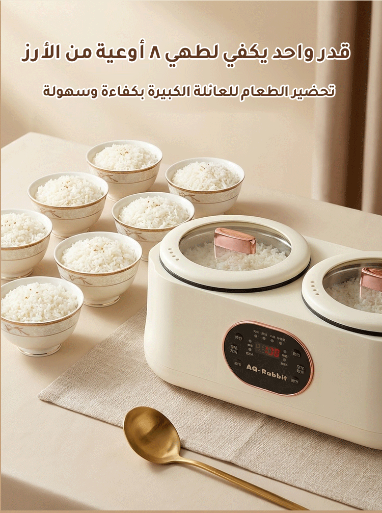 قدر طهي كهربائي متعدد الوظائف