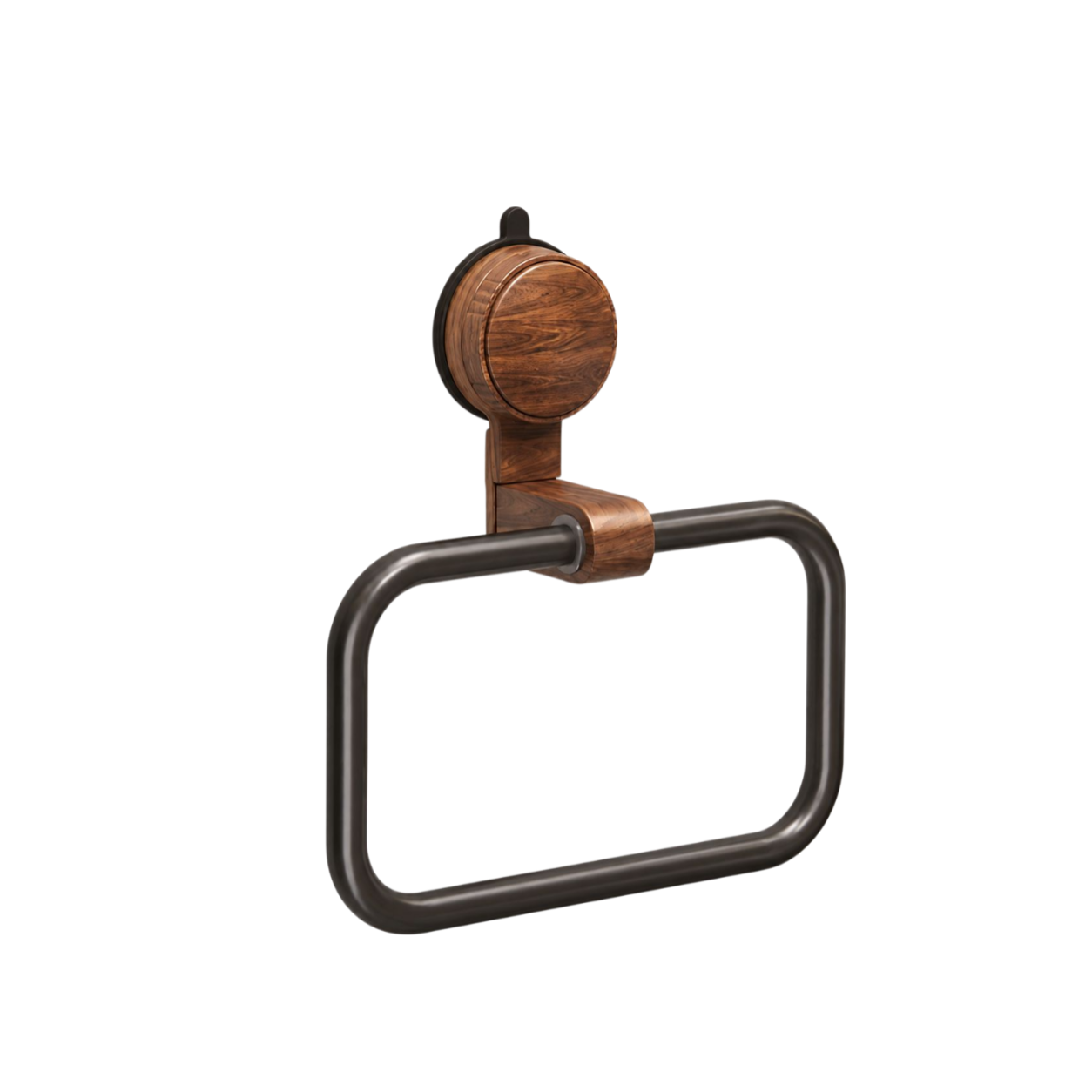 Nordic Style Walnut Towel Hanger