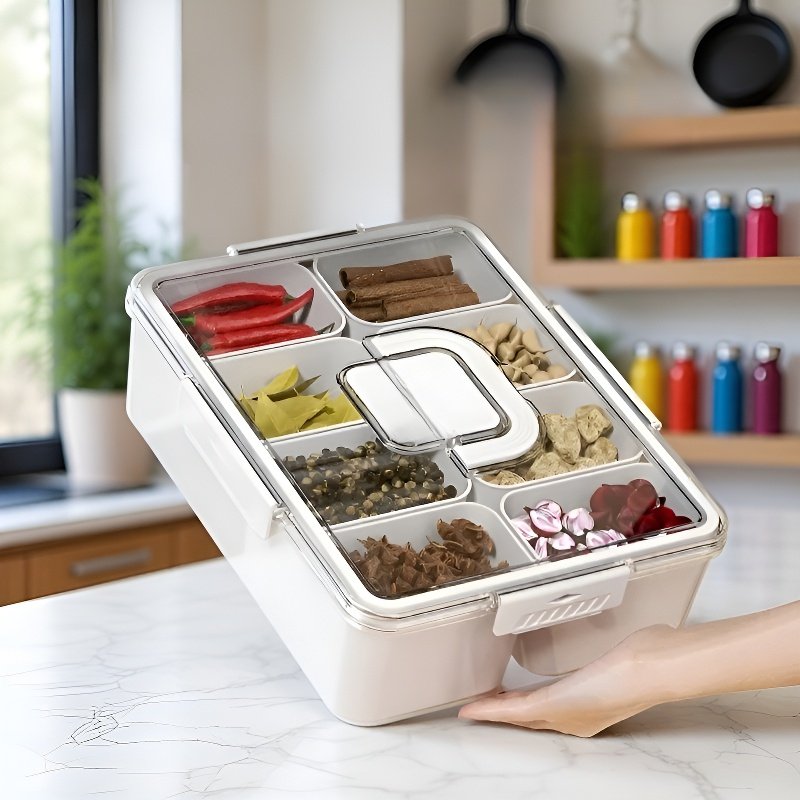 キッチンポータブルタイマー収納ボックス