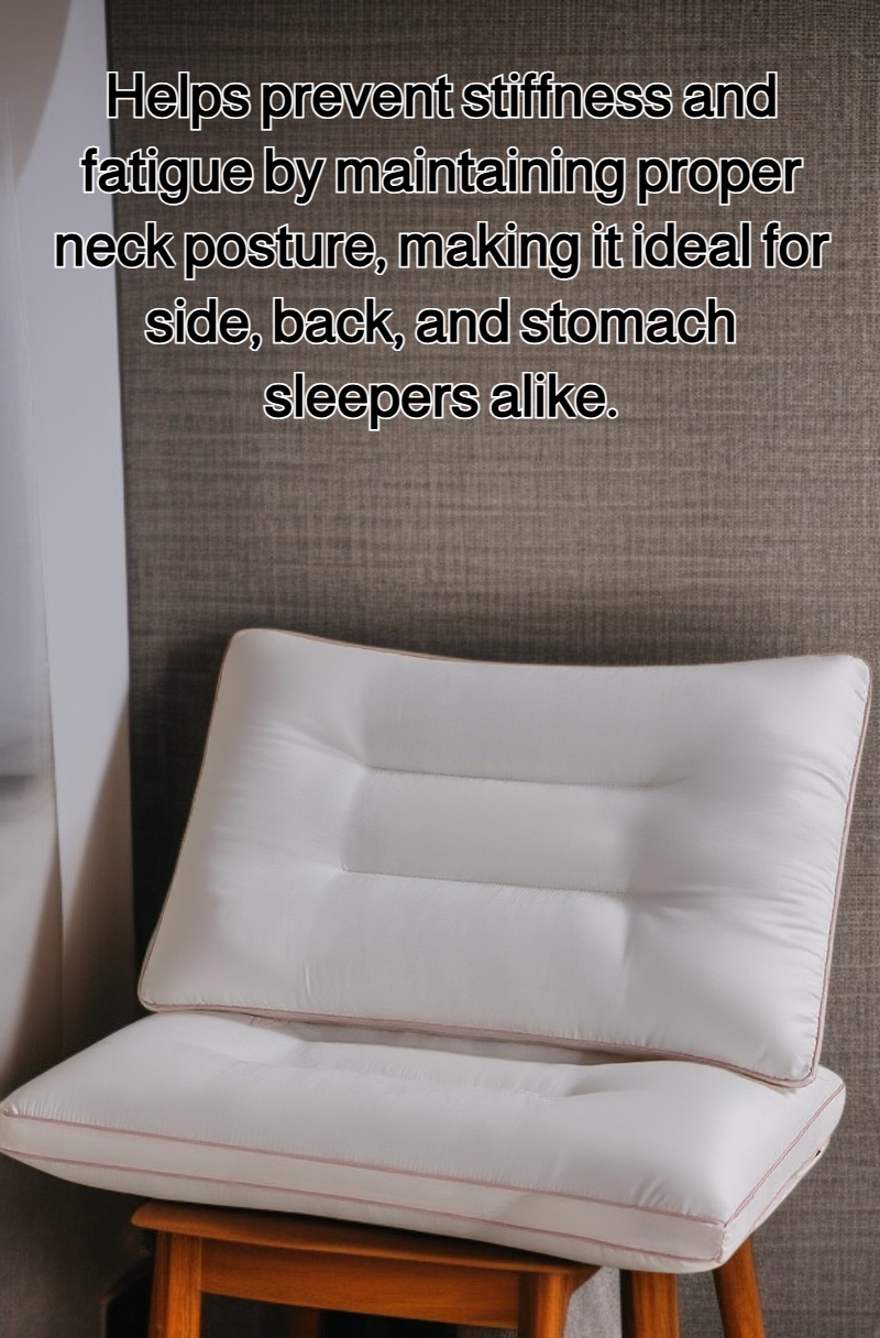 Soft pillow for cervical vertebra protection