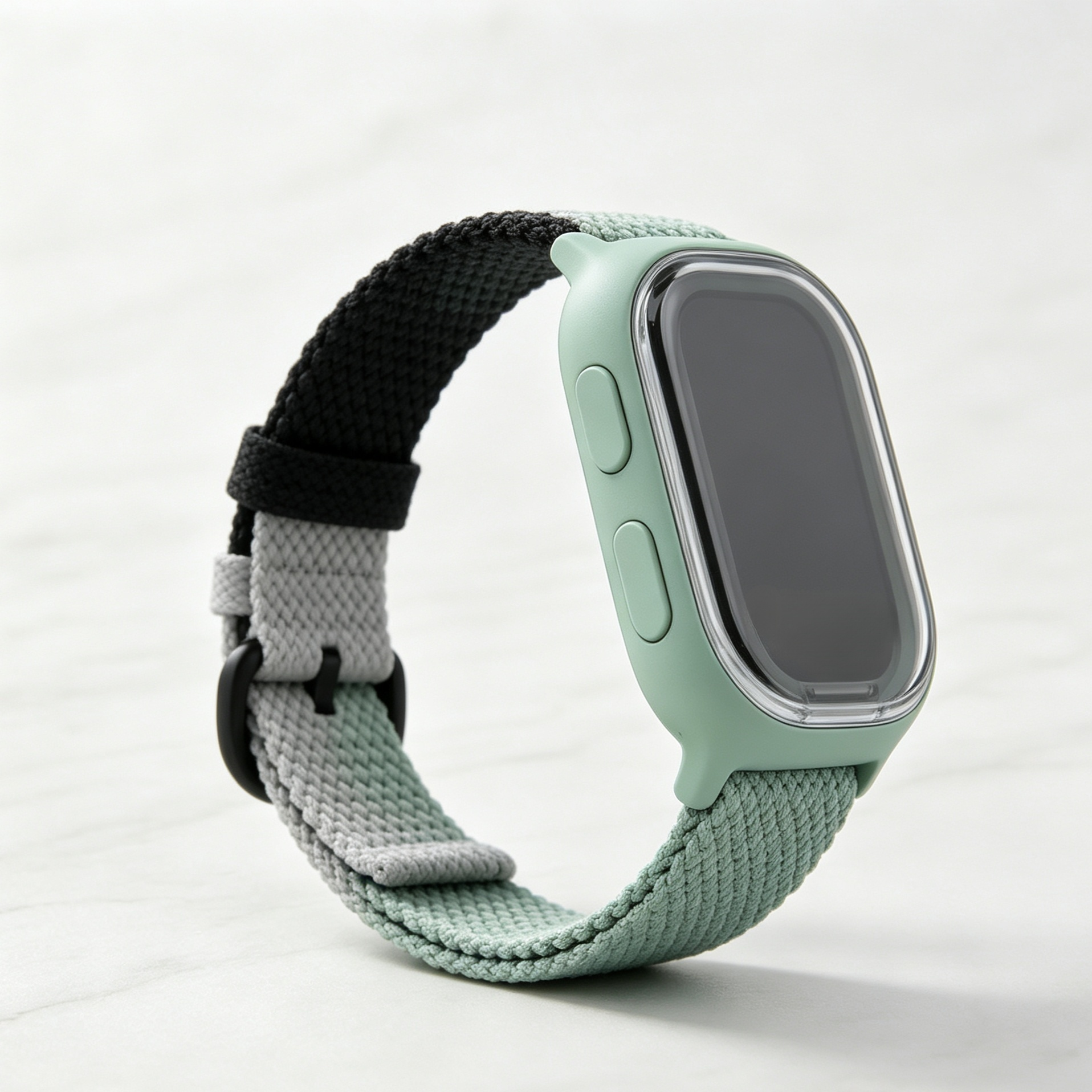 Modern smartwatch with colorful display and fitness tracking