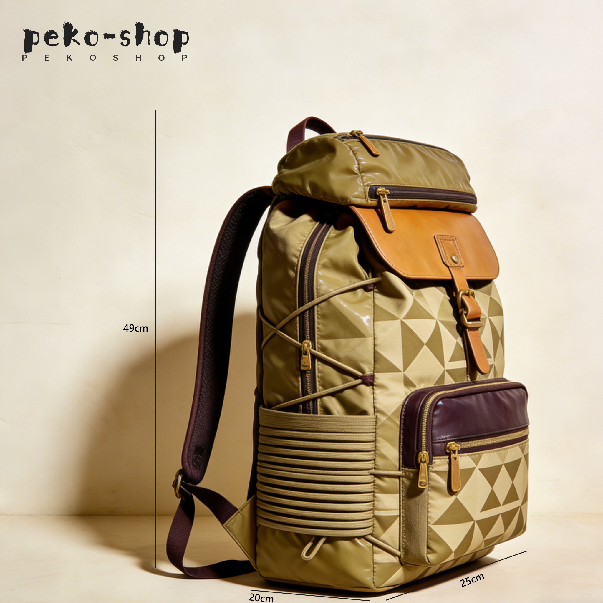 Correas ajustables y acolchadas de la mochila de senderismo