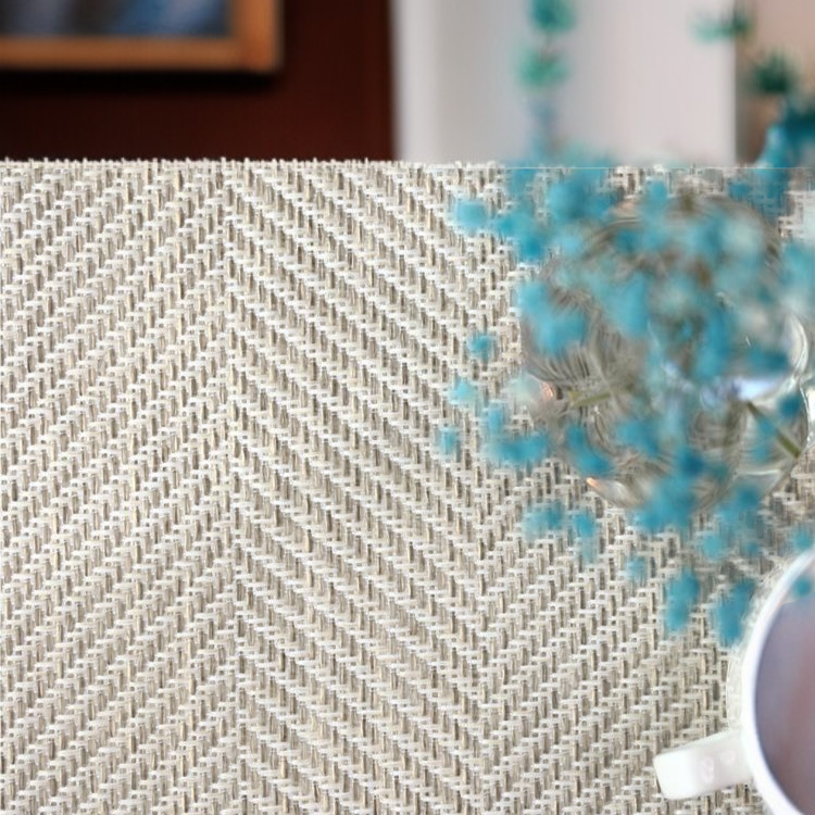 سجادة غرفة المعيشة المنسوجة بنمط متعرج