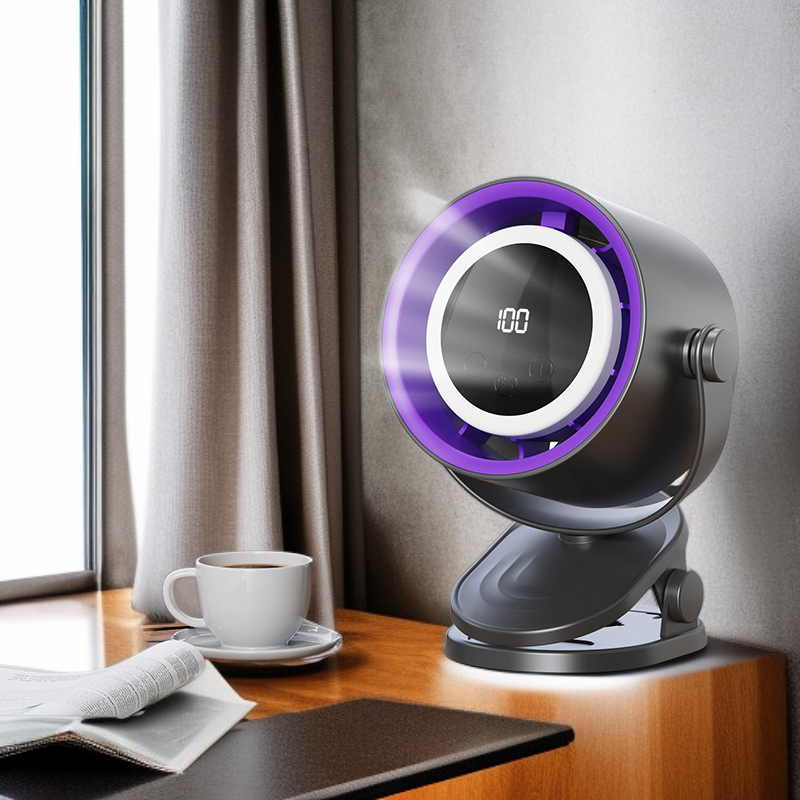 クリップ扇風機壁掛けサーキュレーター