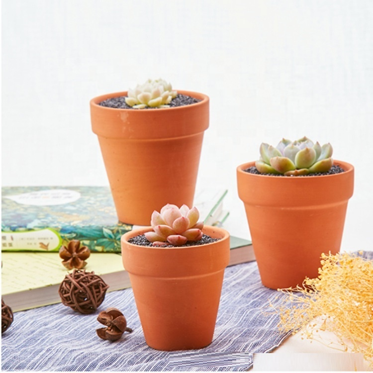 미니 테라코타 다육식물 화분