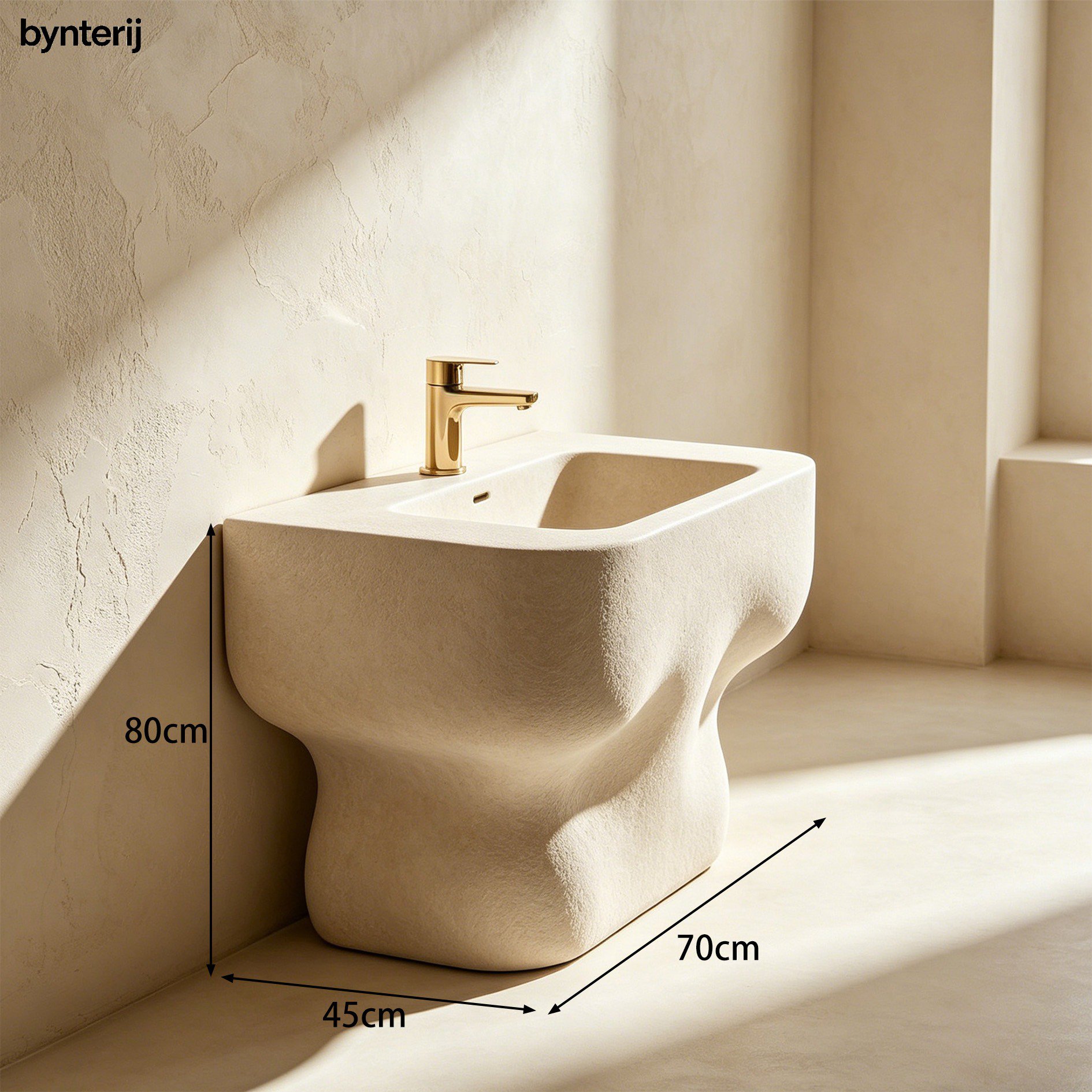 Space-saving wall-mounted wash basin with sleek design