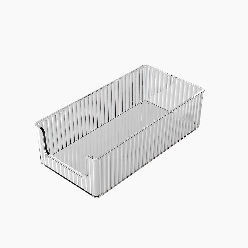 卓上収納ボックス 透明引き出し式文具収納ボックス 卓上ノート収納 積み重ね収納ボックス