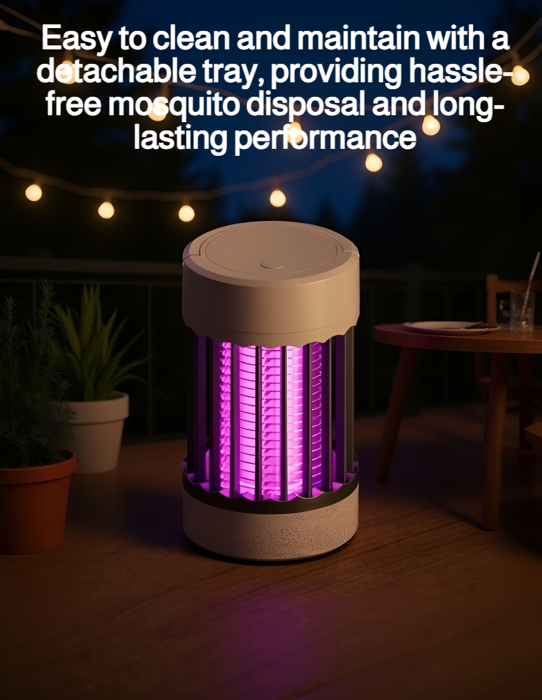 Close-up of mosquito trap grid