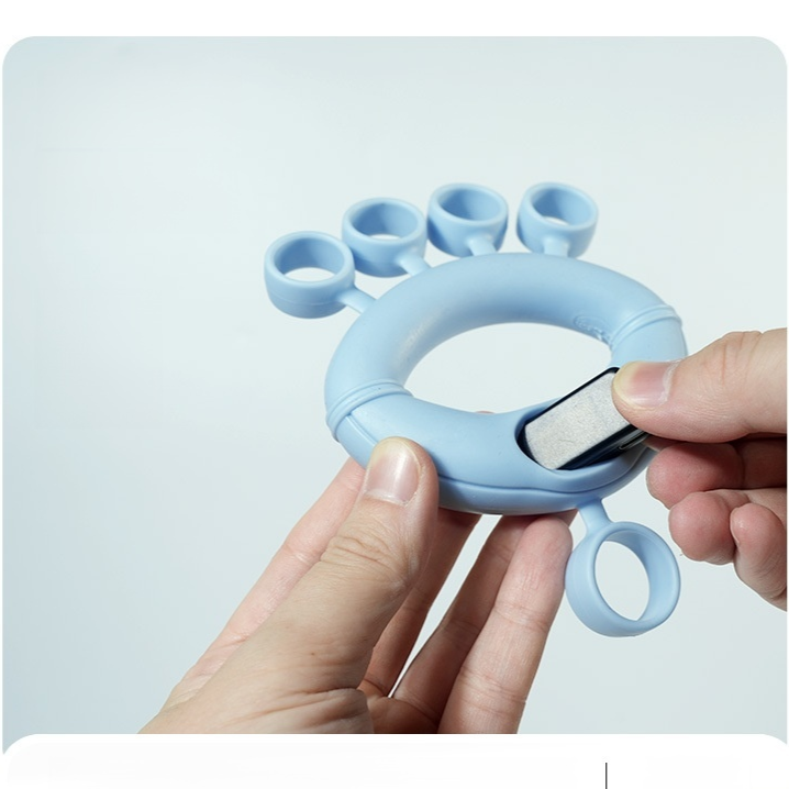 Grip strength counter finger trainer