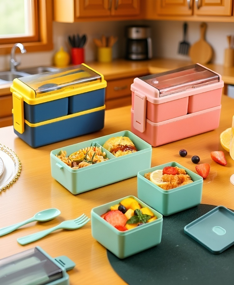 Praktische Brotdose für Kinder und Erwachsene