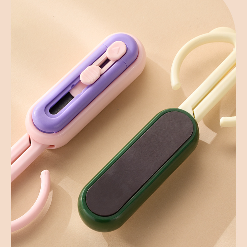 磁気収納付き2in1宅配開封ハサミ