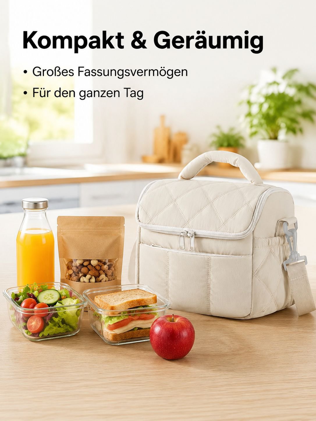 Tragbare leichte Isoliertasche für Brotdosen