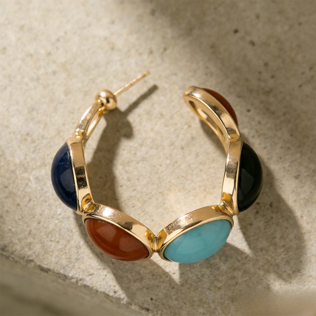 Fashion Zirconia Earring Set