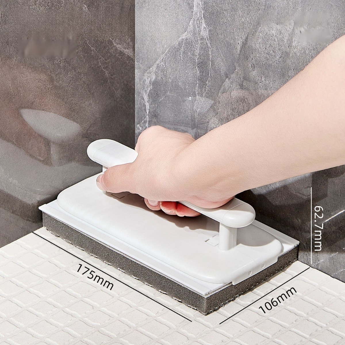 Klappbare Fensterfugenreinigungsbürste