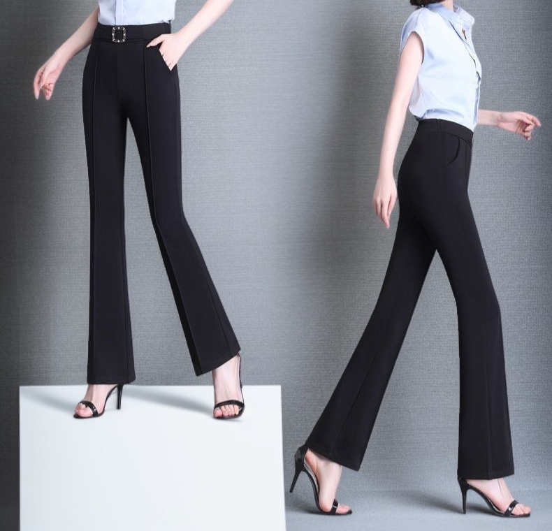 오피스룩에 어울리는 스트레이트 크롭 팬츠