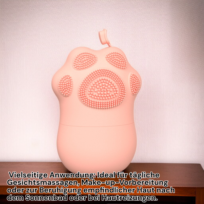 Tragbare Beauty-Eiswürfelschale, Gesichtseis-Massagegerät, Diamant-Design