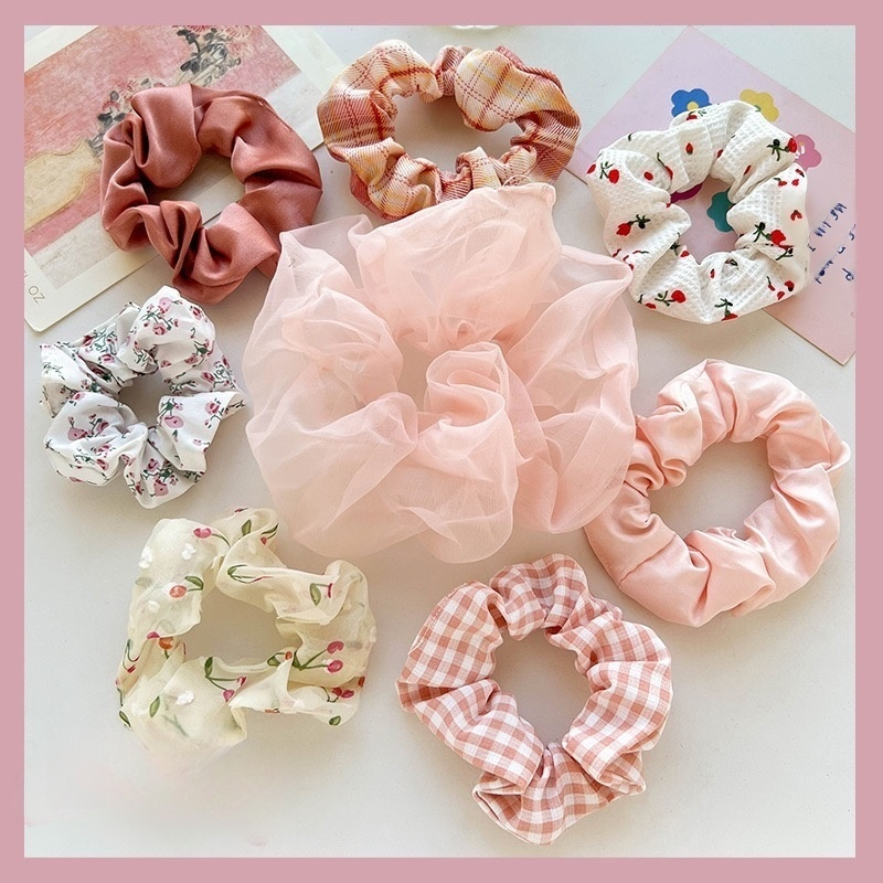 แฟชั่นเครื่องประดับผมเทอร์รี่เชือกผม