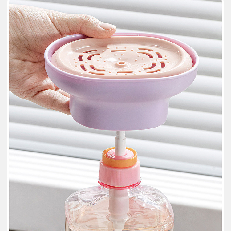 One-Touch Clean Kitchen Dish Soap Dispenser 