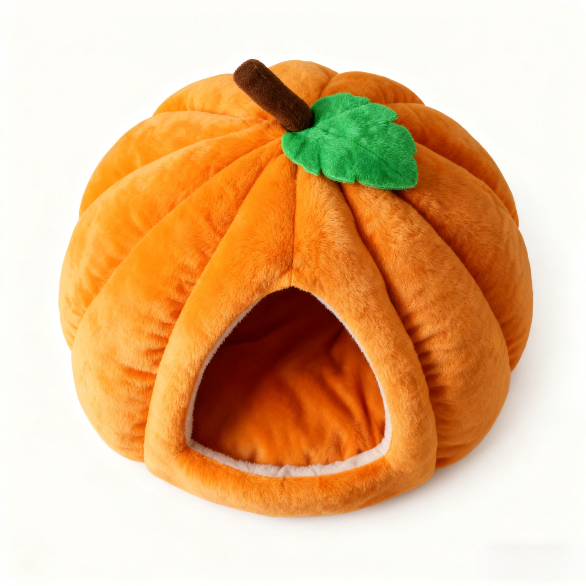 가을과 겨울을 위한 반밀폐형 호박 모양 개집
