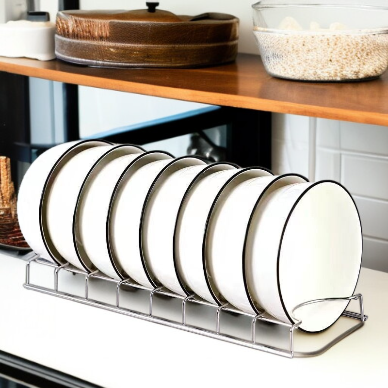 탁상 주방선반 수납선반 스텐수납접시 그릇접시 면접시 수납접시