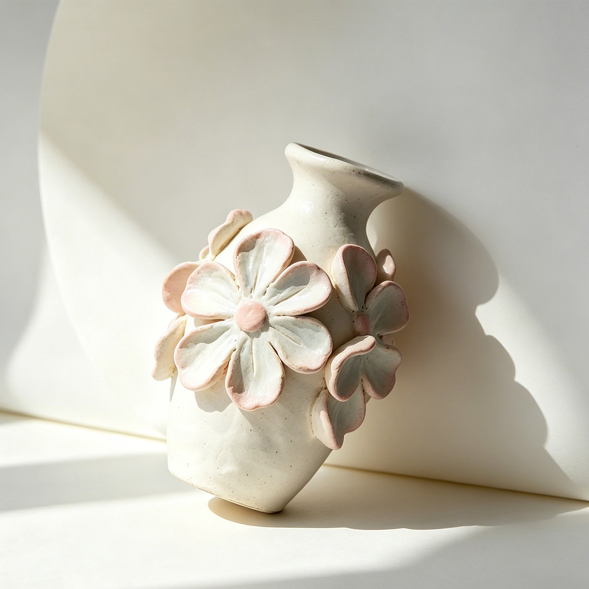 Hand-carved Glass Vase