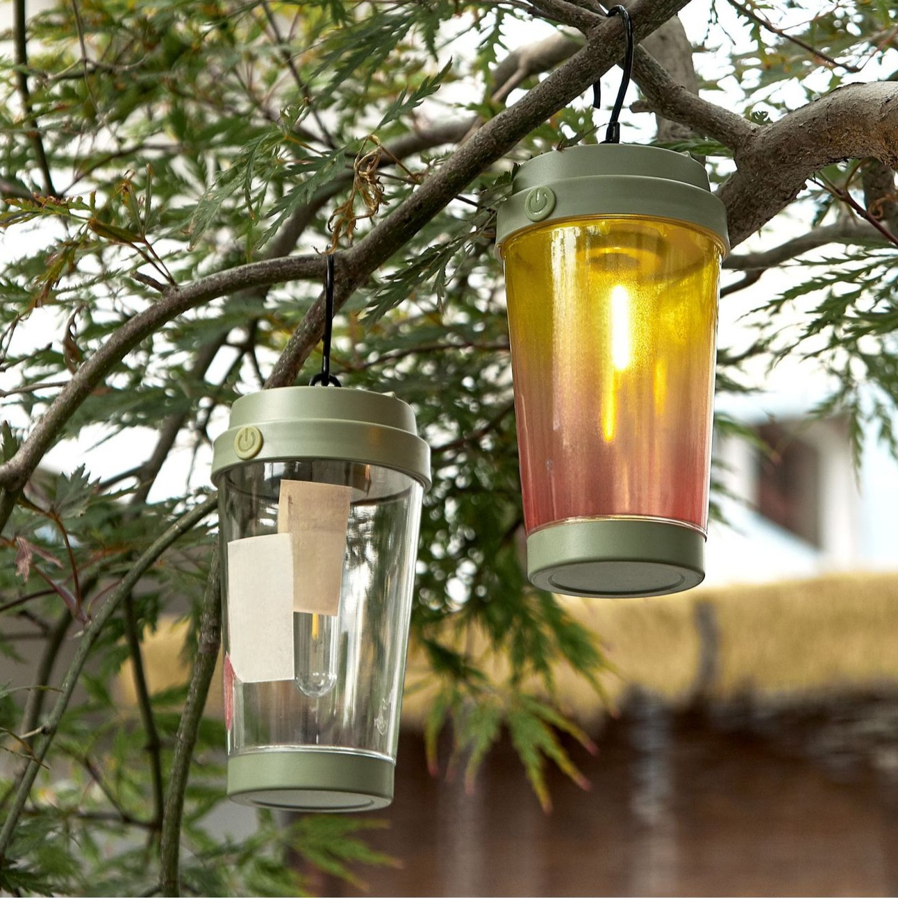 Retro Style LED Camping Lantern, Waterproof Outdoor Night Lamp, Decorative Bedroom Atmosphere Light