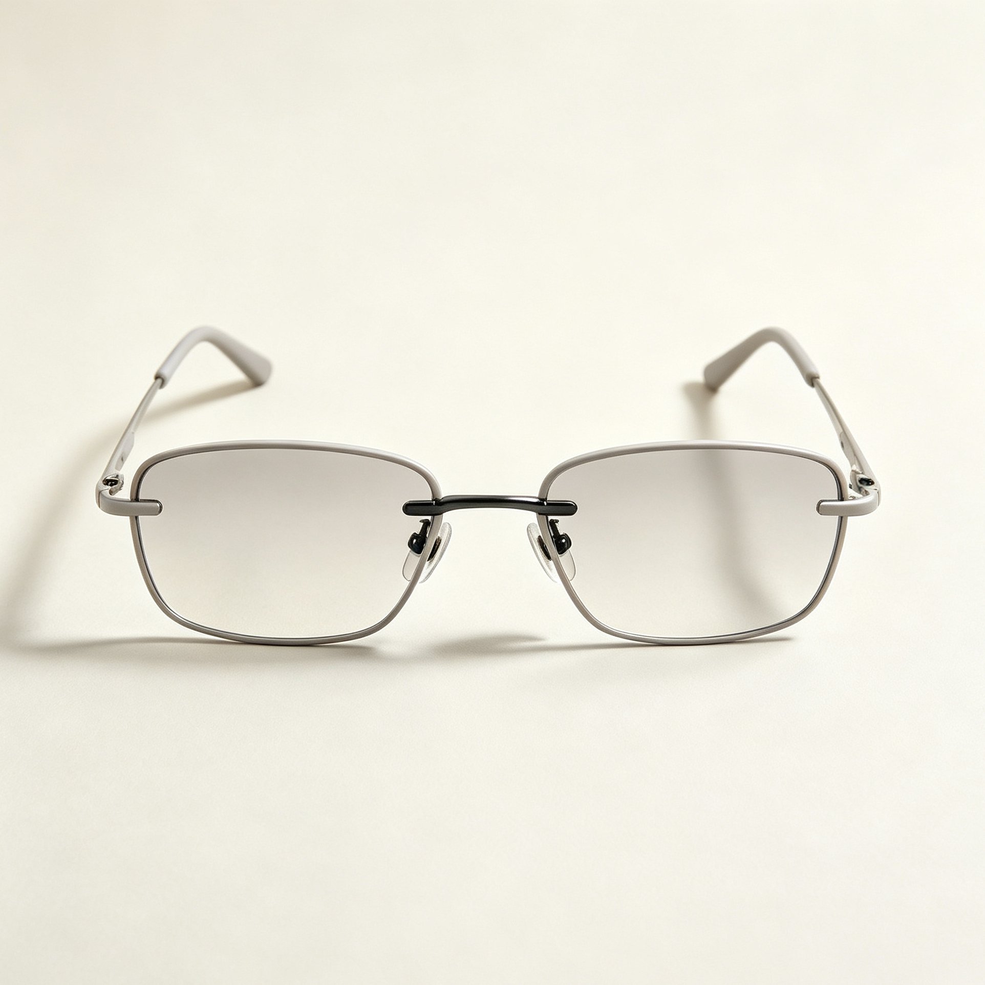 Light Gray Thin Rim Glasses