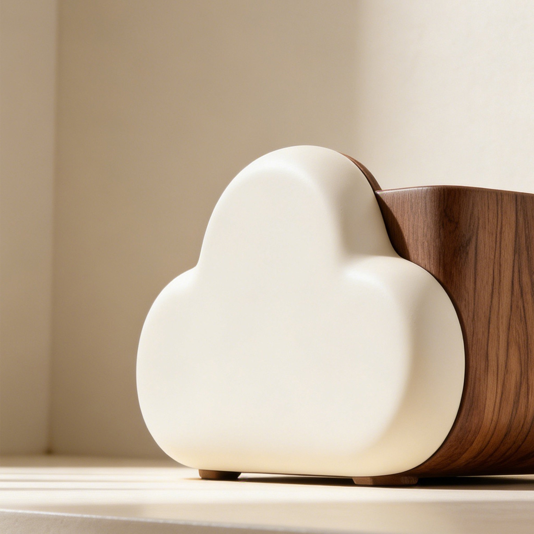 Multi-functional Solid Wood Desk Organizer