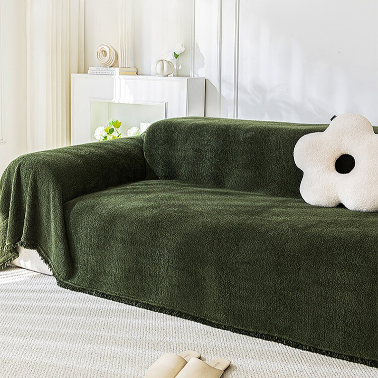 柔らかい秋冬シェニールソファクロス