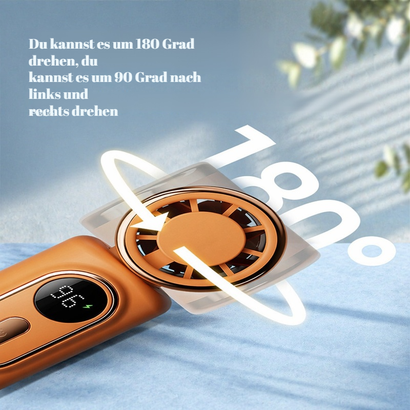 Leistungsstarker Outdoor Mini Tragbarer Hochgeschwindigkeits-Handventilator