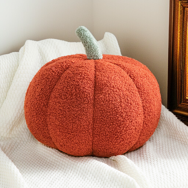 호박 베개 2개 거실 소파 쿠션 귀여운 장식