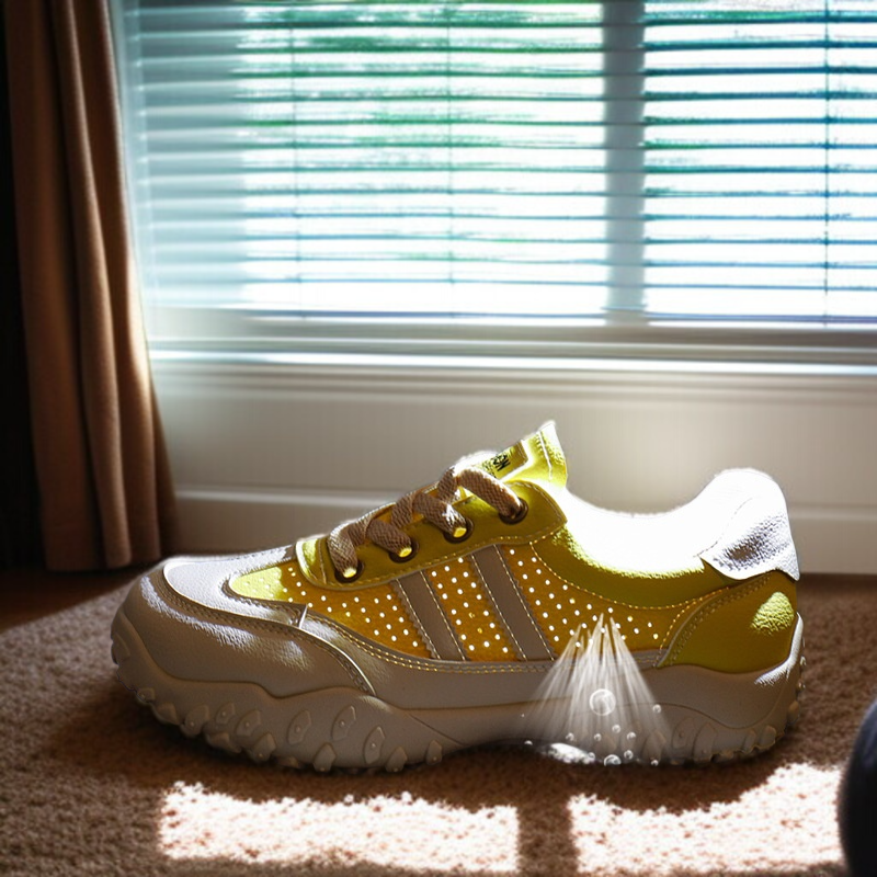 여학생 여름 메쉬 통풍 작은 흰색 신발 통굽 키높이 캐주얼화