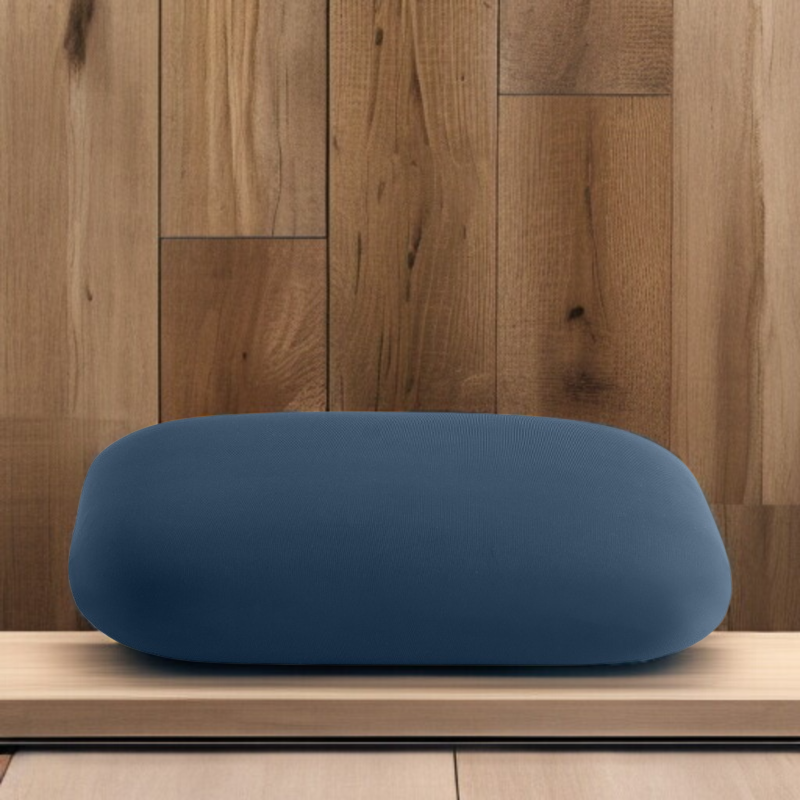 Cojín refrescante y absorbente para siestas, diseño ergonómico curvo, soporte ancho