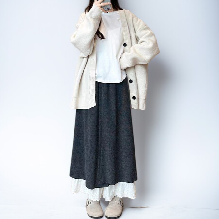 スリムフィットで体型カバー効果抜群