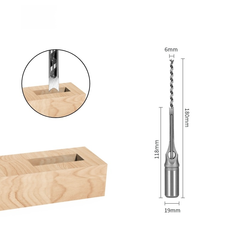 Woodworking Square Hole Saw Drill Set
