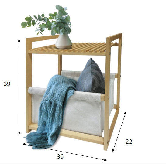 多功能堅固全實木收納箱