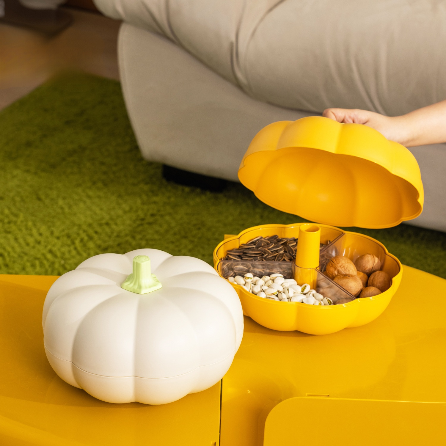 Creative Pumpkin Fruit Tray