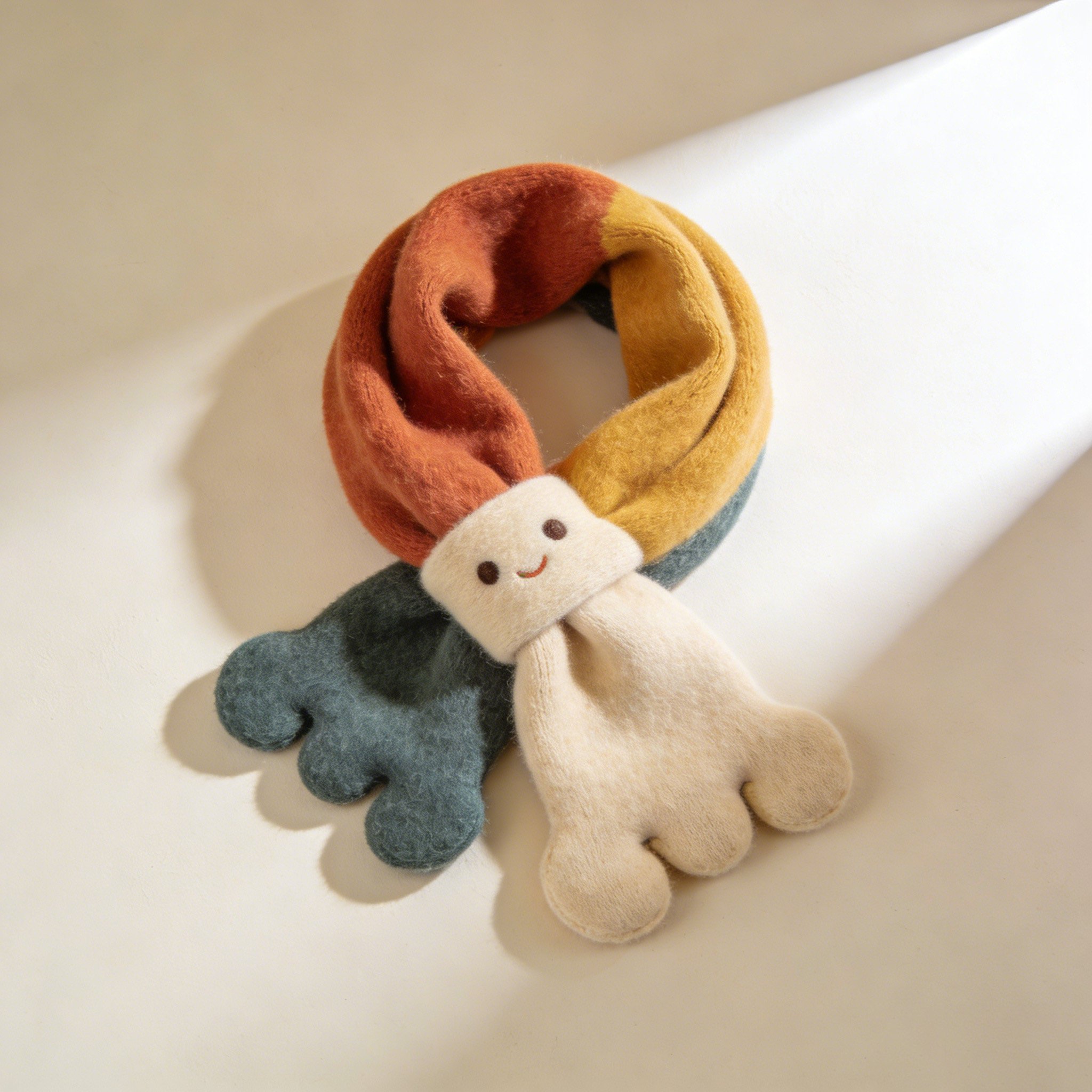 Fashion Versatile Scarf draped elegantly around neck