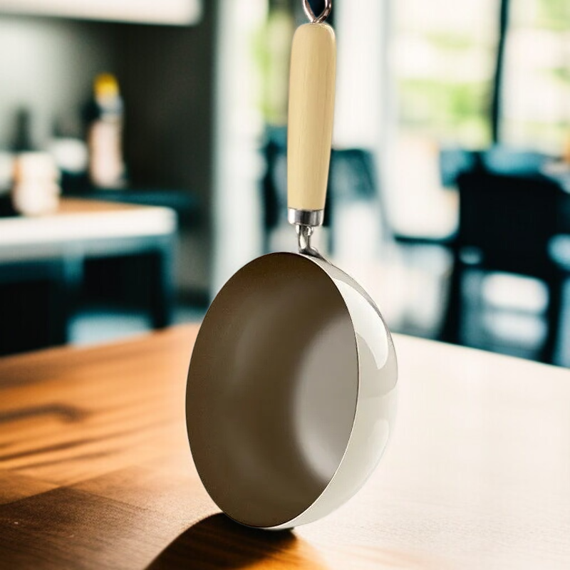 Mini sartén sin recubrimiento, antiadherente y duradera, para el hogar