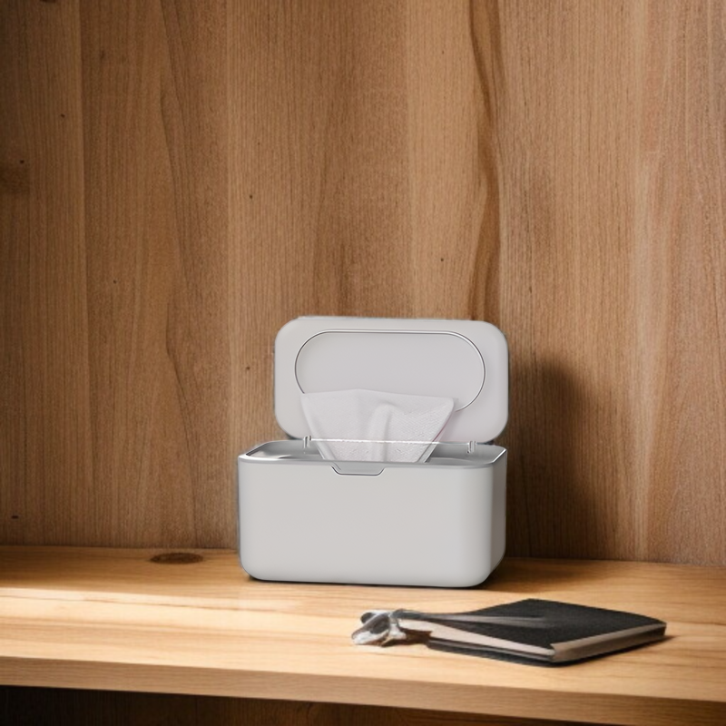 ウェットティッシュ収納ボックス、紙箱、家庭用マスクボックス、拡大して高い北欧のシンプルな大口保湿ウェットティッシュボックス