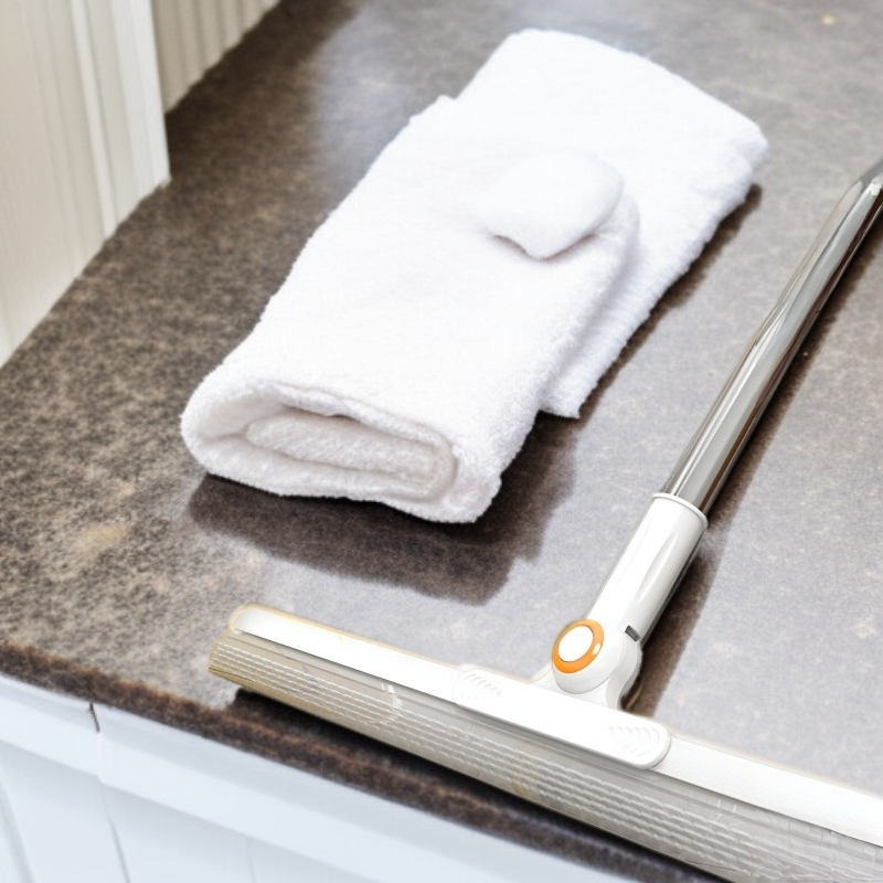 업그레이드 쿼드원 빗질 물마술 빗질 유리 바닥 와이퍼 실리콘 바닥 와이퍼 양면 볼록 가정용 화장실 빗질